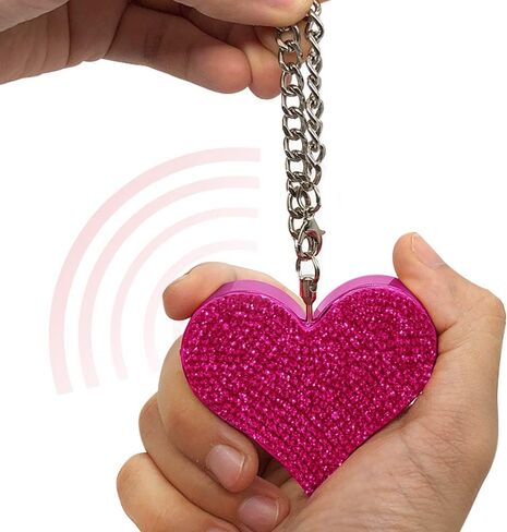 Guard Dog Security Heartbeat Keychain Alarm for Women, 130dB Siren, Personal Defense Alarm in Saudi Arabia