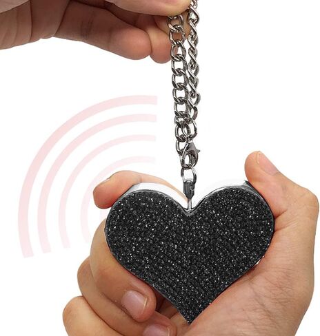 Guard Dog Security Heartbeat Keychain Alarm for Women, 130dB Siren, Personal Defense Alarm in Saudi Arabia