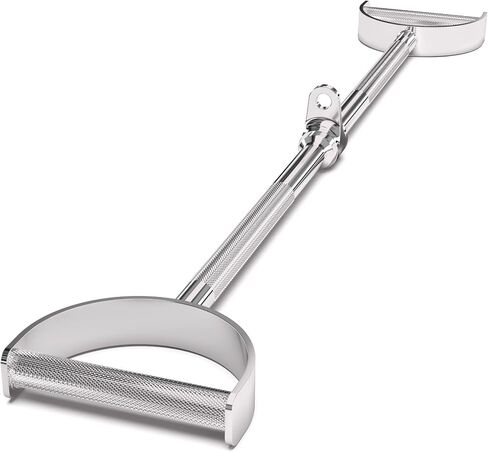Synergee Pro-Style LAT Bar Cable Attachment. Universal Attachment for Cable Machines. Pull Down/Press Down Bar Accessory. Available Sizes 24", 34" and 38" in Saudi Arabia
