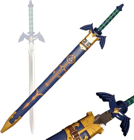 سيف فالي كوسبلاي أسطورة زيلدا لينك ماستر سيف لعبة يابانية سيف أنيمي - في الرسوم المتحركة الافتتاحية لرياح الريح in Kuwait