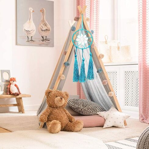 9 PCS Silver Metal Dream Catcher Ring Hoop Macrame Hoop Ring Moon Bear Cat Horse Half Circle Peace Shape Metal Hoops for Wall Wreath Craft Making Decoration (4-7inch) in Kuwait