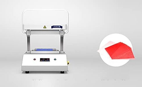 Vacuum Former Specialized Sheets 73PCS PETG Vacuum Forming Machine Sheet 0. 3mm A3 (297mm×420mm/16.54x11.69in) Size Transparent Printable Safe for Food. in Saudi Arabia