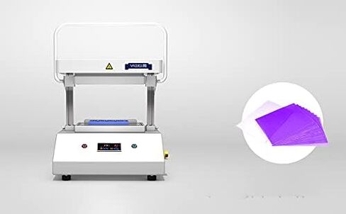 Vacuum Former Specialized Sheets 73PCS PETG Vacuum Forming Machine Sheet 0. 3mm A3 (297mm×420mm/16.54x11.69in) Size Transparent Printable Safe for Food. in Saudi Arabia