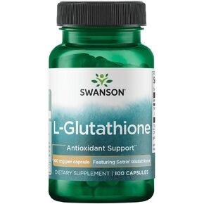 Swanson Premium Brand Amino Acid L-Glutathione 100 Milligrams 100 Capsules in Kuwait
