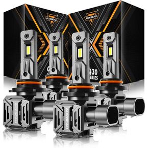 Auxbeam H11 and 9005 Fog Light, 6500K Super Bright Light For Off-road Use, Pack of 4 in Kuwait
