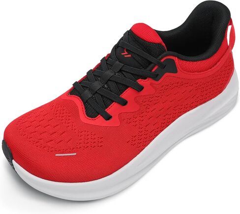 relxfeet Men’s Wide Toe Box Slip On Walking Shoes Lightweight Cushioned Sneakers for Running Tennis Gym Workout Non Slip Breathable Athletic Shoes in Saudi Arabia