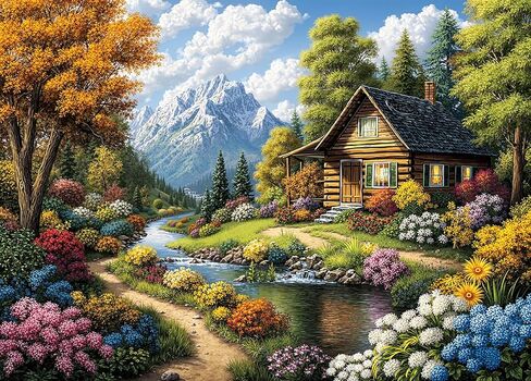 Puzzles for Adults 1000 Pieces, Funny Elderly Women in Hot Tub Puzzles with Letters on Back, Challenging Game Toys, Impossible Puzzle for Family Decoration Puzzle in Kuwait