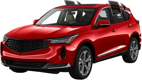 Autotek precut Window Tint Film Front Windows tin tint Cars Cars Sun Flocking Protective Privacy Anti Shatter Glass 2 Ply Computer Cut أي ظلال لبن في Acura RDX 2019-2023 in Kuwait