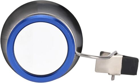 Magnifying Glass, Jewelers Loupe, Aluminum Alloy Clip On Magnifiers for Eyeglasses, Portable Watchmakers Loupe, 2.4 x 1.6 x 1.6 Inch Watch Loupe Watch Repair Tool (10X) in Saudi Arabia