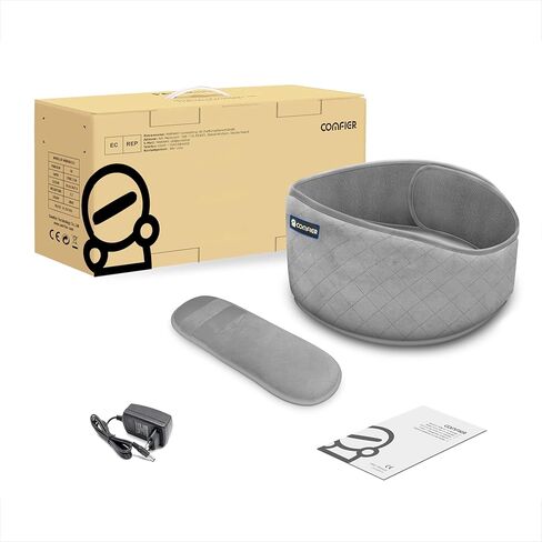 COMFIER Electric Heating Pad for Back Pain, Plug-in Vibration Lower Back Massager with Heat,FSA Eligible HSA,Heat Pad with Auto Shut Off,Heated Waist Belt, Gifts for Women Men Mom Dad in Saudi Arabia