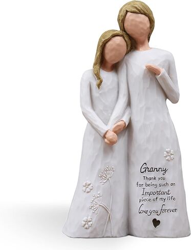 Aunt Birthday Gifts, Gifts for Aunts from Niece, Auntie Gift Ideas, Best Aunt Ever Gift, Aunt Niece Embrace Hand-Painted Resin Figurine in Saudi Arabia