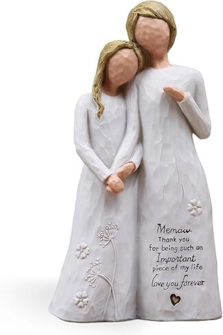 Aunt Birthday Gifts, Gifts for Aunts from Niece, Auntie Gift Ideas, Best Aunt Ever Gift, Aunt Niece Embrace Hand-Painted Resin Figurine in Saudi Arabia