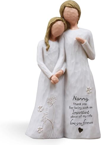 Aunt Birthday Gifts, Gifts for Aunts from Niece, Auntie Gift Ideas, Best Aunt Ever Gift, Aunt Niece Embrace Hand-Painted Resin Figurine in Saudi Arabia