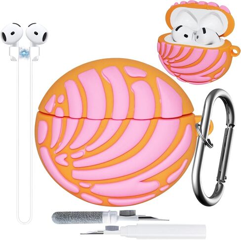 لعلبة AirPods الجيل الرابع غطاء زجاجة النيتروجين، إصدار 2024 ثلاثي الأبعاد لطيف كارتوني رائع مشروبات مضحكة ملحقات سيليكون مقاومة للصدمات لعلبة AirPods 4 مع حزام مغناطيسي لصبي فتاة طفل في سن المراهقة in Kuwait