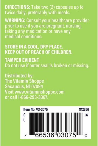 مستخلص Vitamin Shoppe Bilberry 120mg ، مضادات الأكسدة التي تعزز صحة العين والرؤية والدورة الدموية (120 كبسولة) in Saudi Arabia