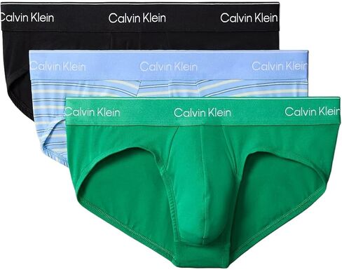 Calvin Klein Men's Icon Cotton Stretch 3-Pack Hip Brief in Saudi Arabia