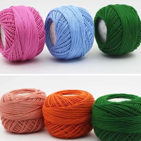 Lace Thread Milk Cotton Yarn for Crocheting and Knitting DIY Hand in Saudi Arabia