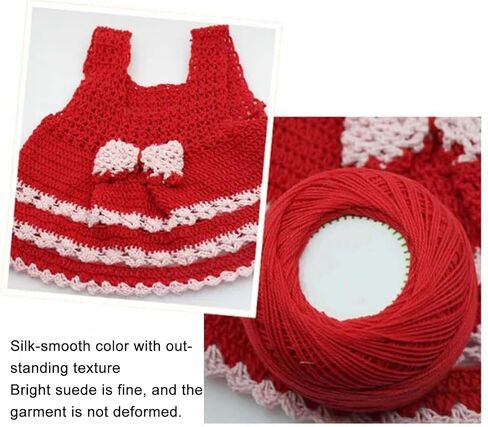 Lace Thread Milk Cotton Yarn for Crocheting and Knitting DIY Hand in Saudi Arabia
