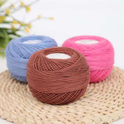 Lace Thread Milk Cotton Yarn for Crocheting and Knitting DIY Hand in Saudi Arabia
