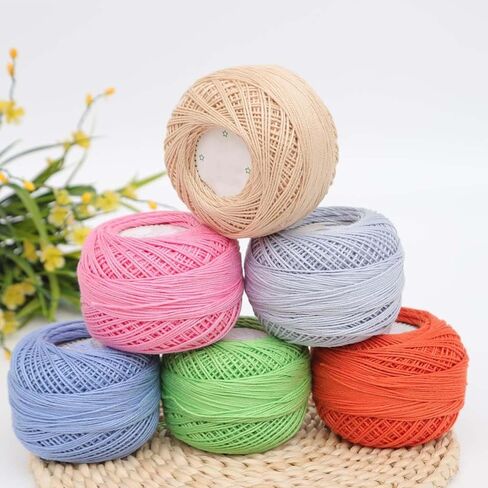 Lace Thread Milk Cotton Yarn for Crocheting and Knitting DIY Hand in Saudi Arabia