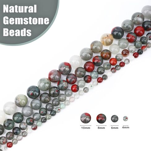 Natural Stone Beads Round Genuine Real Stone Beading Strand Loose Gemstones DIY Smooth Bead for Bracelet Necklace Earrings Jewelry Making (Pink Quartz, 8mm 45 Pieces) in Saudi Arabia