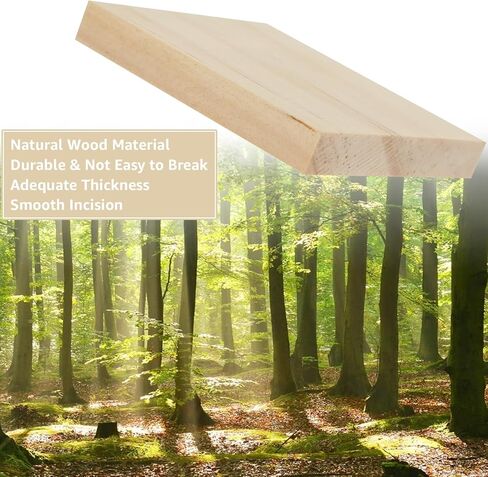 SHUESS 50 PCS 3x3 Wooden Squares for Crafts, Natural Blank Wood Square Blocks, 1/4 Inch Thick for Crafts, Wood Burning, Laser Engraving, and DIY in Saudi Arabia