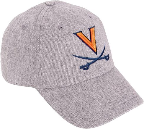 صبار الصحراء جامعة فيرجينيا قبعة بيسبول كافالييرز UVA Wahoos الحواف قبعات مطرزة قبعة حزام قماش قابل للتعديل للبالغين (نمط E1) رمادي in Saudi Arabia