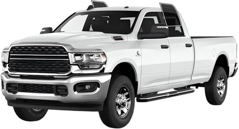 Autotek precut Window Film Front Front Windows Tint Film Cars Sun Flocking Protecty Privacy Anti Shatter Glass 2ply Computer Cut 50 ٪ Tint Shade for RAM 2500 Crew 2019-2024 in Saudi Arabia