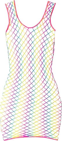 Leg Avenue Womens Fishnet Mini Dress in Saudi Arabia