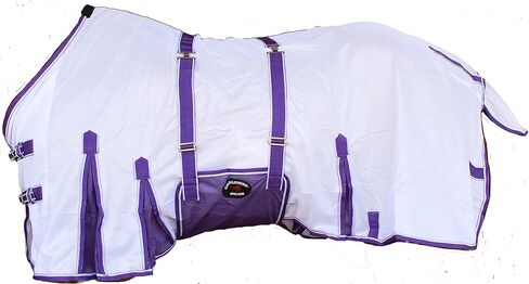 70" Horse Mesh Light Weight Summer Sheet Flysheet Protection Airflow Teal 73430 in Saudi Arabia
