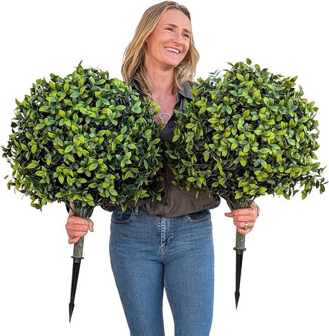 365 كرة توبياري صناعية مسننة من كيرب أبيل (نبات العنكبوت) in Kuwait