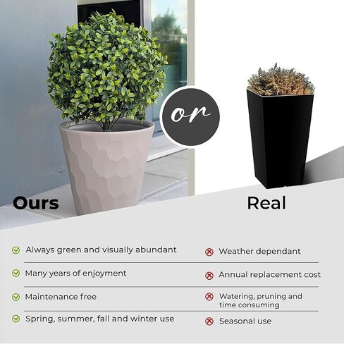 365 كرة توبياري صناعية مسننة من كيرب أبيل (نبات العنكبوت) in Kuwait