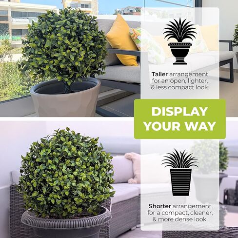 365 كرة توبياري صناعية مسننة من كيرب أبيل (نبات العنكبوت) in Kuwait