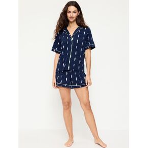 Old Navy Sunday Sleep Knit Jersey Short Set - Go Fish in Kuwait