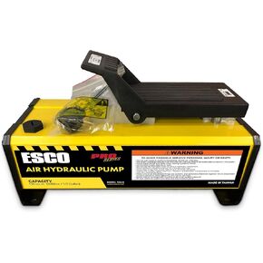 مجموعة مضخة الهواء الهيدروليكية ESCO Pro Series 1/2 جالون مع خرطوم وقارنة التوصيل، 10000 رطل لكل بوصة مربعة in Kuwait