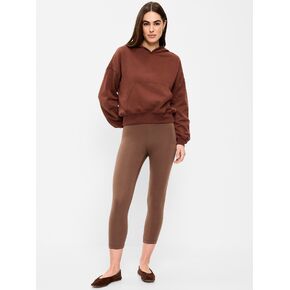 Old Navy High-Waisted Fashion Layering Cropped Legging - Peppercorn in Kuwait