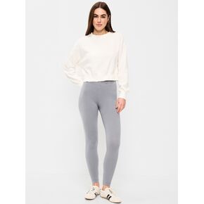 Old Navy High-Waisted Jersey Fashion Layering Leggings - STORM CLOUD in Kuwait