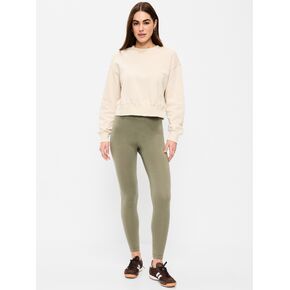 Old Navy High-Waisted Jersey Fashion Layering Leggings - Dark Green in Kuwait