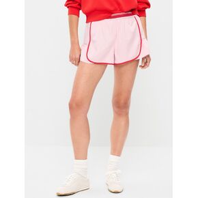 شورت Old Navy متوسط ​​الارتفاع StretchTech Run -- درزة داخلية 3 بوصة - FAIRYTALE ROSE in Kuwait