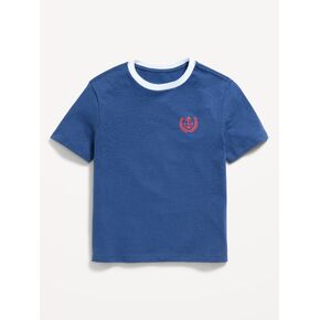 Old Navy Short-Sleeve Graphic T-Shirt for Boys - Pacific Blue in Saudi Arabia