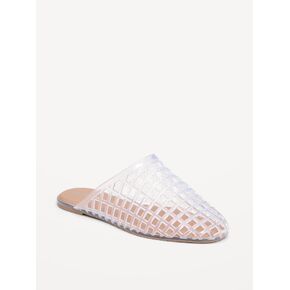 Old Navy Jelly Mules for Women - Clear in Kuwait