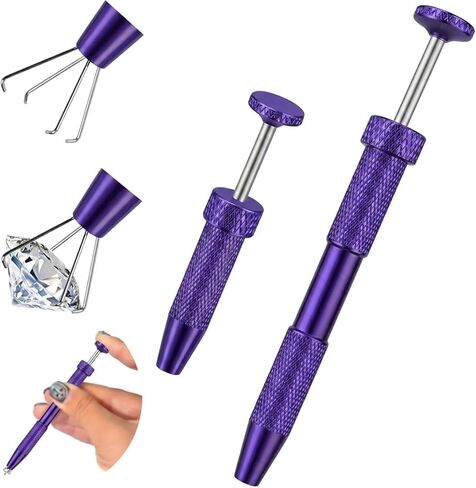 2PC Upgraded Anti-slip Piercing Taper Ball Grabber Tool for Changing Jewelry-Regular and Long Body Piercing Kit for Changing Ear/Eyebrow/Lip/Septum/Belly Piercing Jewelry in Kuwait
