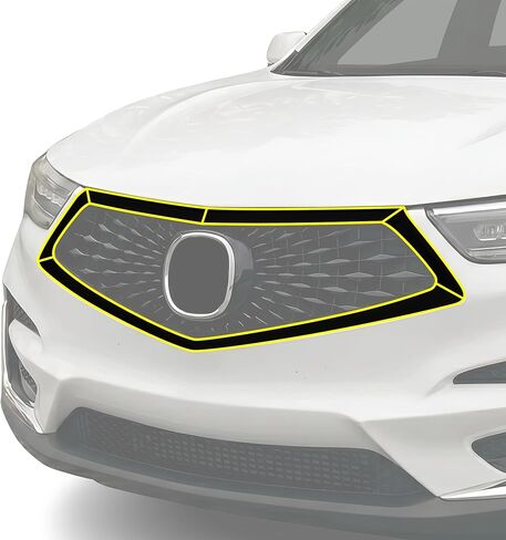 BOGAR TECH DESIGNS Side Window Chrome Delete Overlay Compatible with Acura RDX 2019-2025, Gloss Black in Saudi Arabia