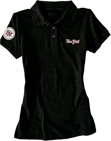 Y2k Grunge Polo Collared Shirts Women Button Down Crop Top 2000s Emo Vintage Streetwear Summer in Saudi Arabia