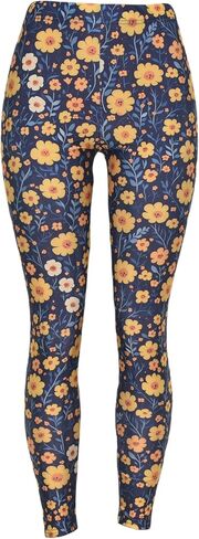 Sister Amy Girl 3D Printed Geometric Figures Ankle Elastic Tights Legging in Saudi Arabia