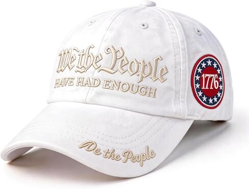 قبعة بيسبول مطرزة وقابلة للتعديل من We the People لعام 1776 in Kuwait