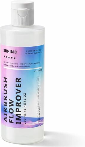 محسن تدفق البخاخة، 8.45 أونصة سائلة (250 مل) محسن التدفق لدهانات البخاخة الأكريليك، يقلل الانسداد ويحسن تدفق الطلاء in Kuwait