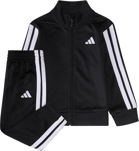adidas Boys’ 2-Piece Full-Zip Jacket and Jogger Set in Kuwait