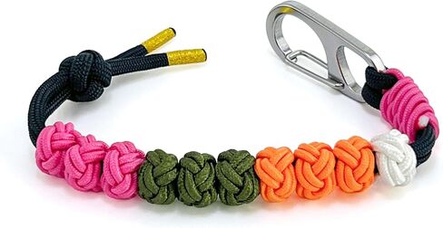 Magnetic Clasp Golf Stroke Counter Bracelet | Handmade Jewelry Durable Military Paracord | Scorekeeper Accessory for Golfers | 10 Color-Coded and 6mm Cat Eye Beads | Unique Holiday Gift for Men Women in Kuwait