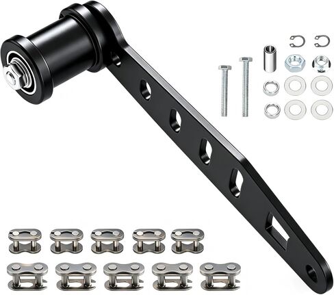 Mini Bike Chain Tensioner Adjuster Bracket with Roller Compatible with Predator 212cc Engine Coleman Minibike CT200U CT200U-EX BT200X Baja Doodlebug DB30 MB200 224cc 79cc GX160 GX200 Parts in Saudi Arabia